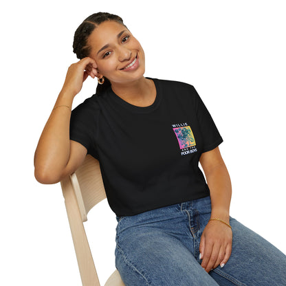 Solid Colors – 2025 Reunion Tee with Hand-Drawn Back Design and Pocket-Size Front Logo Softstyle T-Shirt (Various Colors Available)