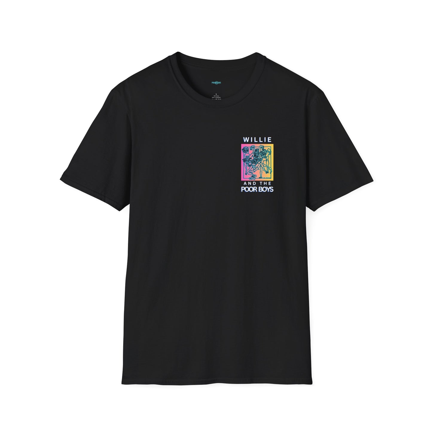 Solid Colors – 2025 Reunion Tee with Hand-Drawn Back Design and Pocket-Size Front Logo Softstyle T-Shirt (Various Colors Available)