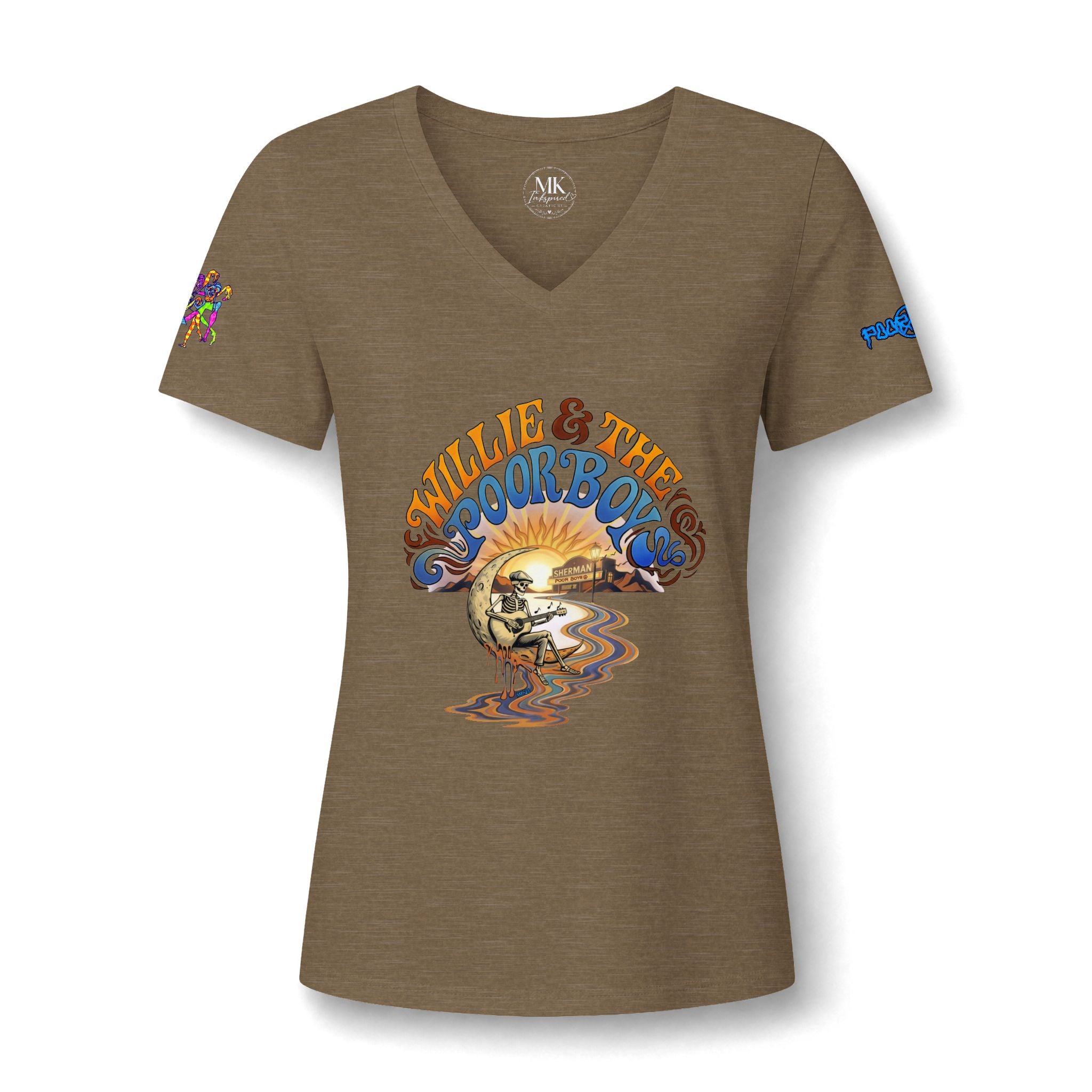Willie & The Poor Boys Reunion 2026 - Women’s V-Neck Tee