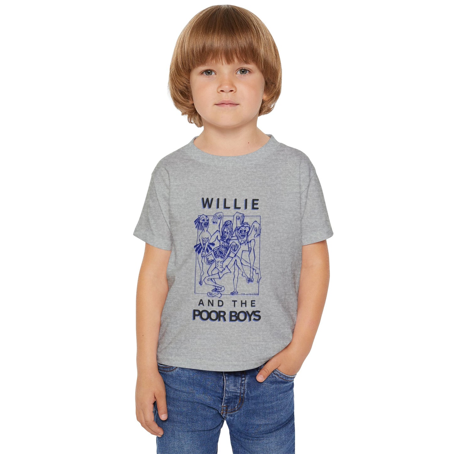 Toddler “Next Generation Fan” T-Shirt with Band Logo Front & “One More Saturday Night” Back