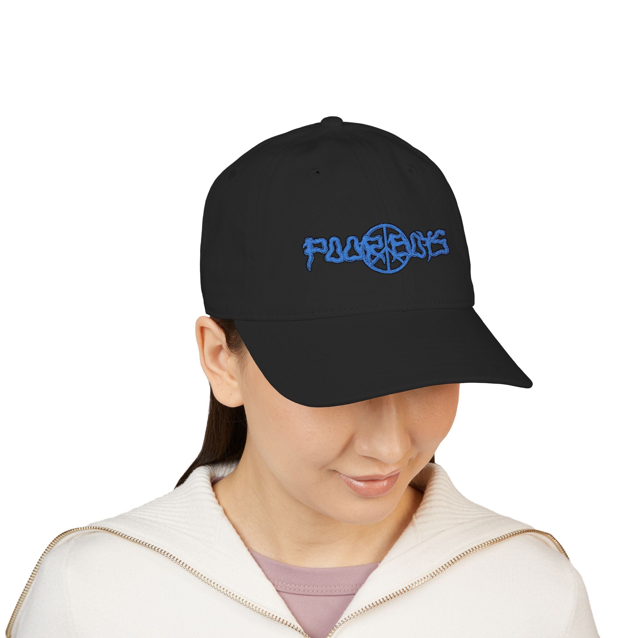 Embroidered Organic Baseball Cap - Poor Boys Logo