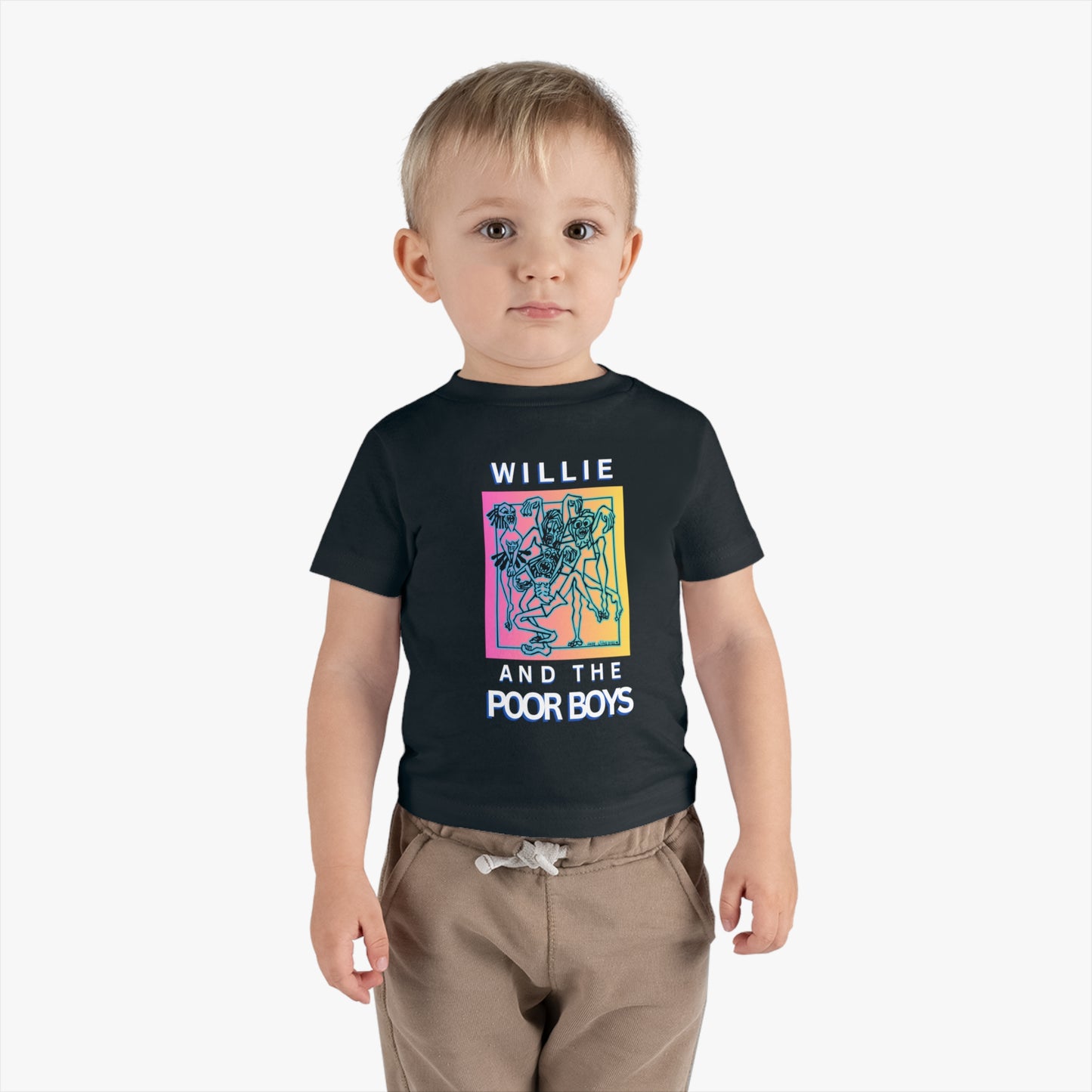 Infant Cotton Jersey Tee – Fan Club Infant Edition with “One More Saturday Night” Back & Logo Front