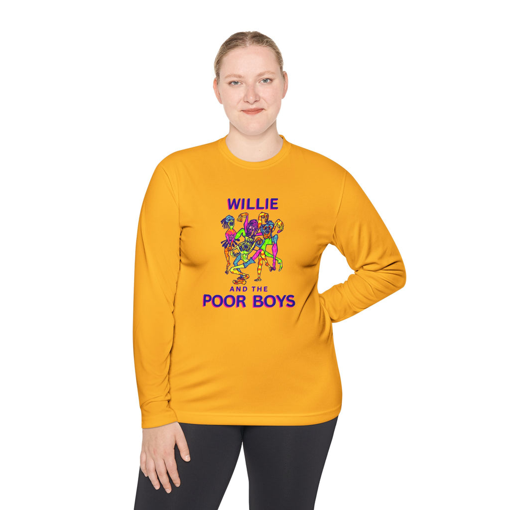 Lightweight Willie & The Poor Boys Sherman Reunion Artwork Long Sleeve Tee