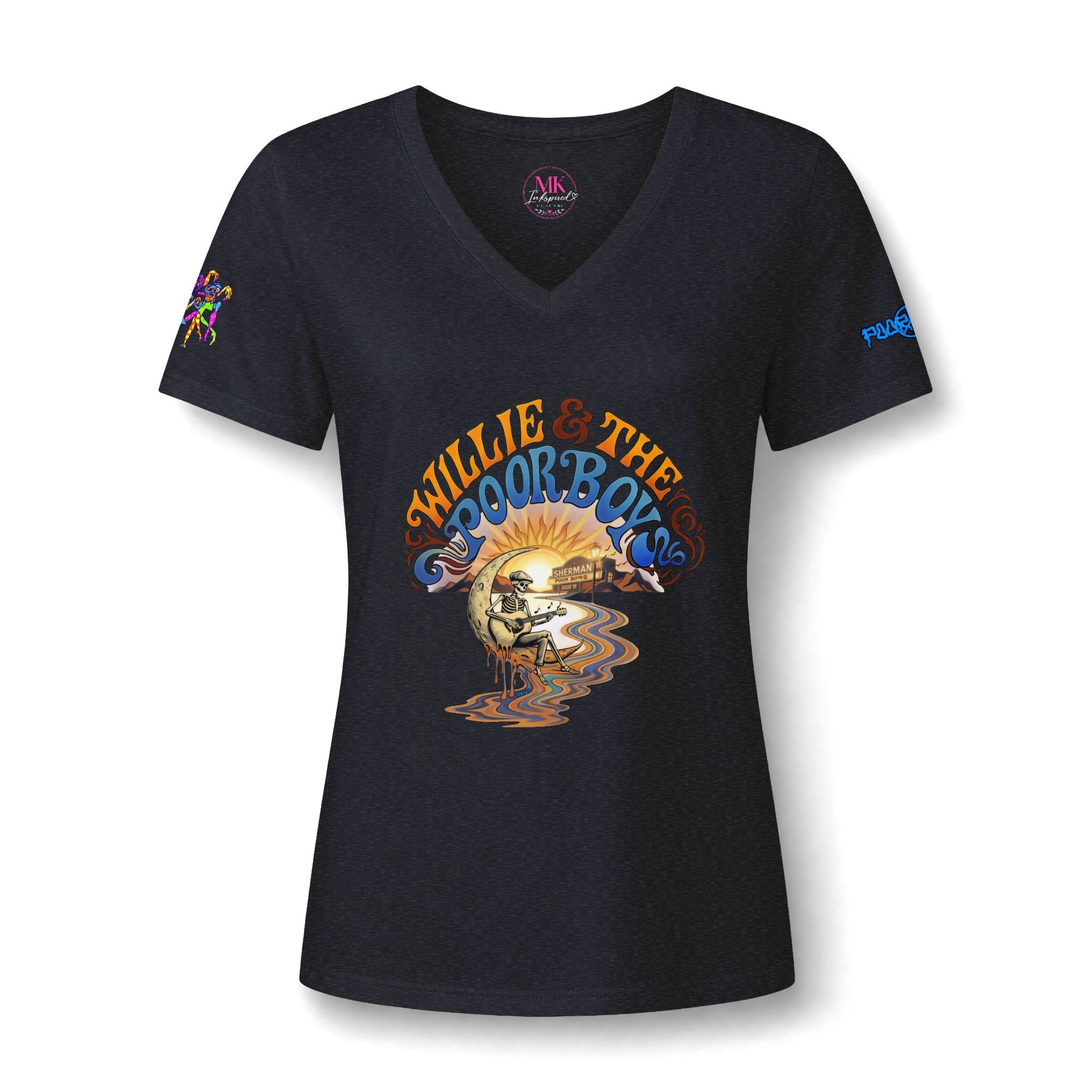 Willie & The Poor Boys Reunion 2026 - Women’s V-Neck Tee