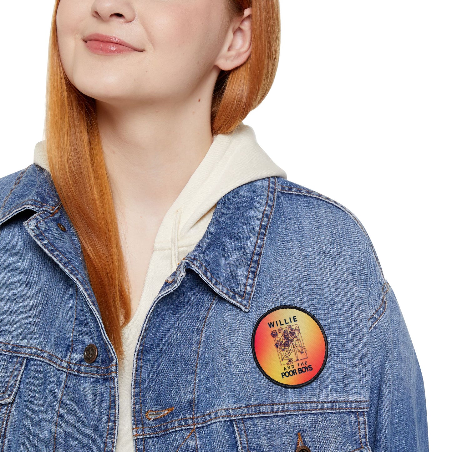 Iron-On Patch – Vintage-Style Willie & The Poor Boys Logo
