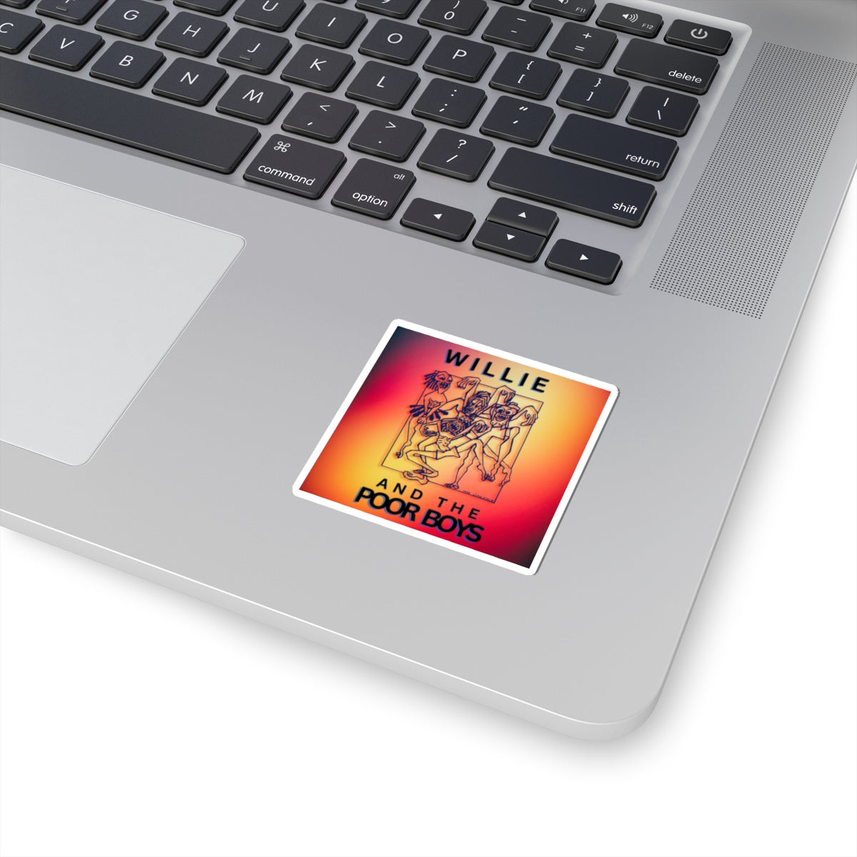 Kiss-Cut Sticker - Willie & The Poor Boys Logo