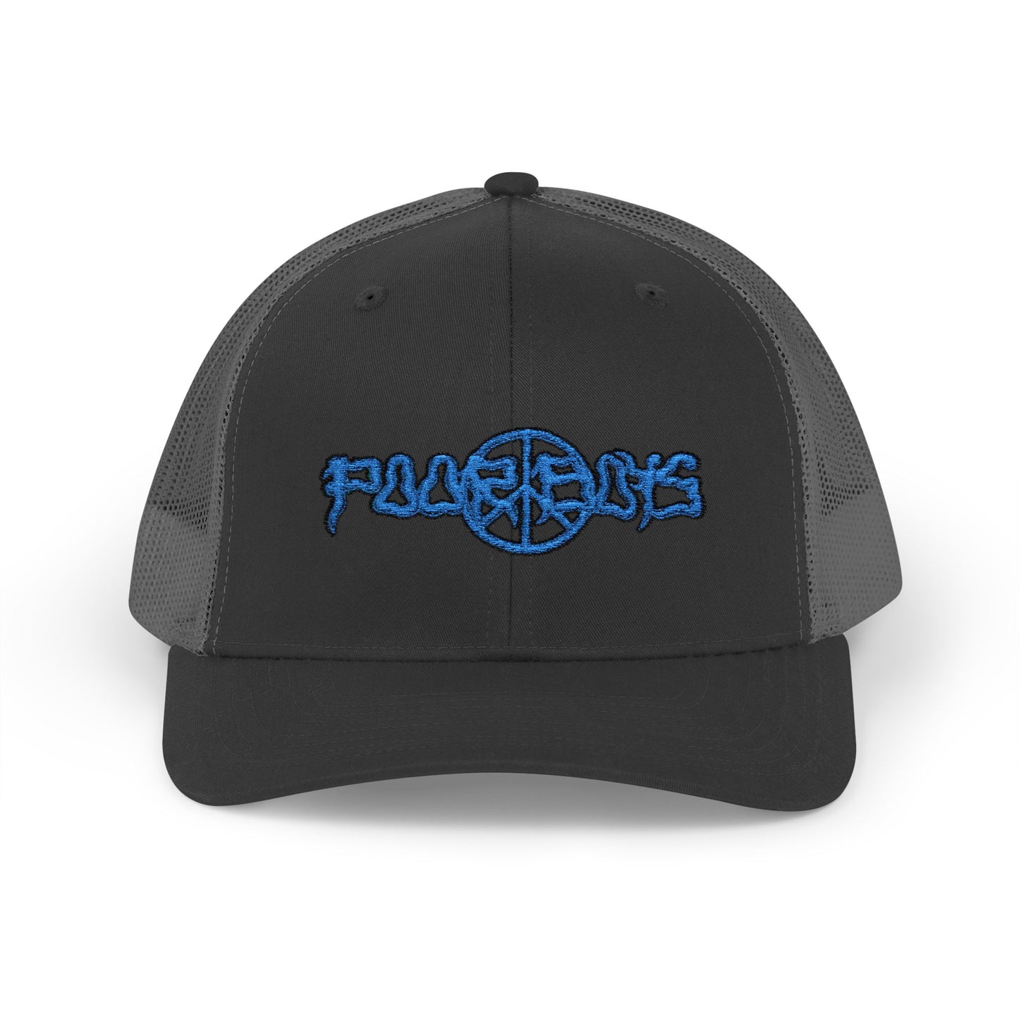 Poor Boys Logo Snapback Trucker Cap / Mesh Back