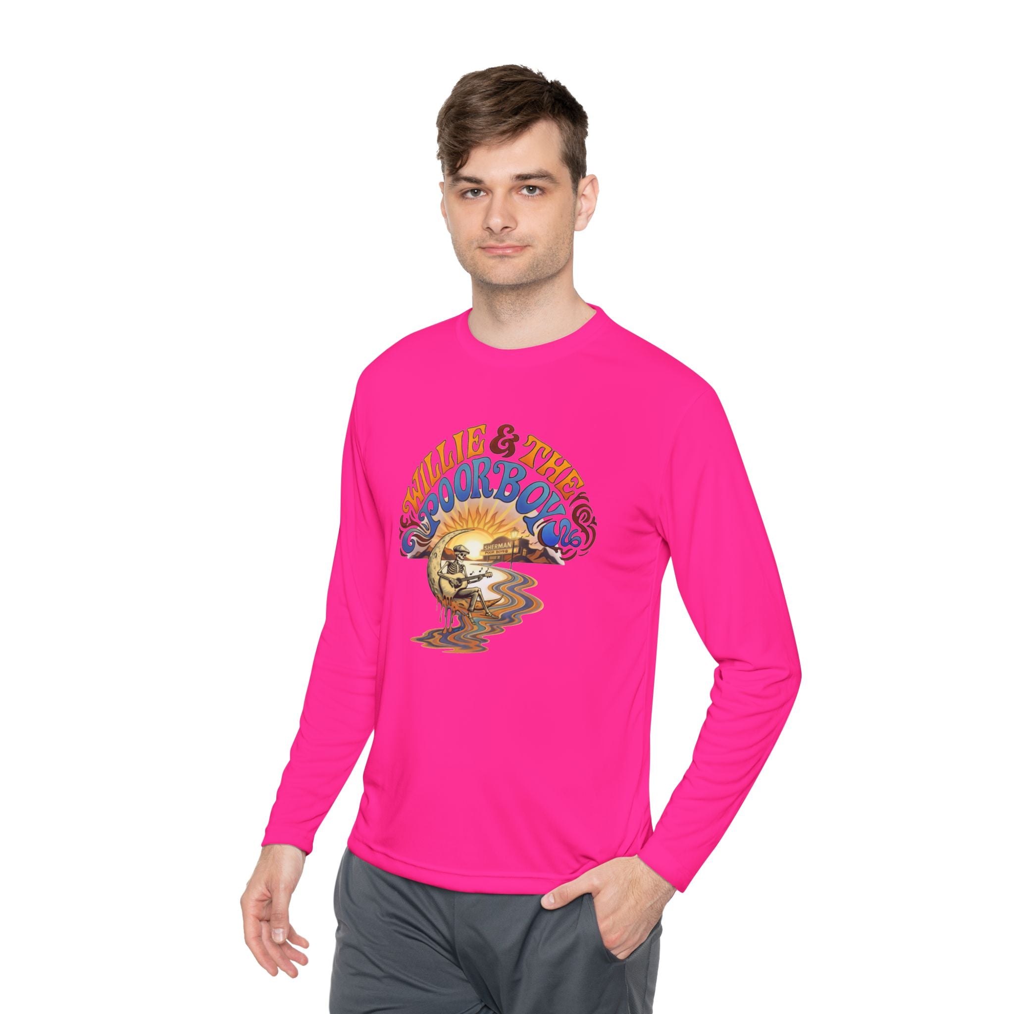 Lightweight Long Sleeve Tee - Willie & The Poor Boys Winding Road Artwork