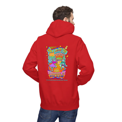 Unisex Reunion Hoodie – 2025 Reunion Poster Design Back with Front Logo (Various Colors Available)