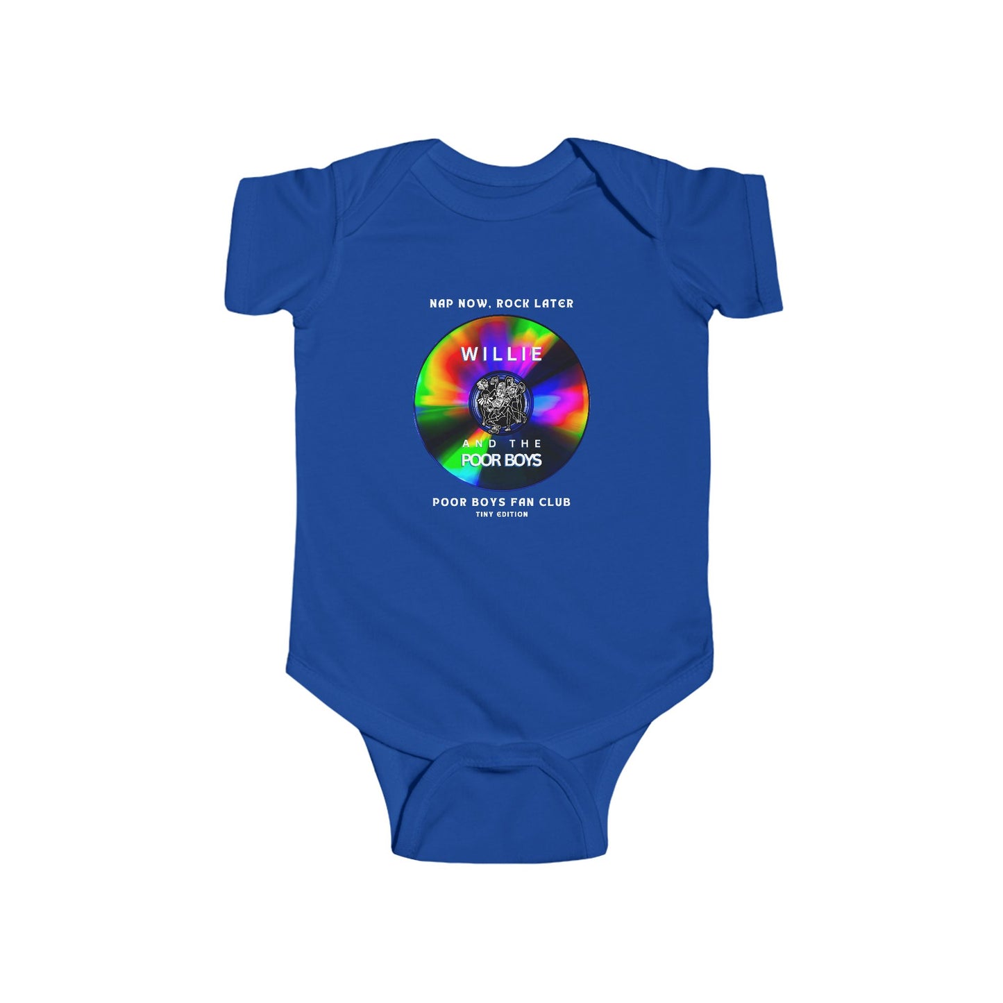 Nap Now, Rock Later – Poor Boys Fan Club Infant Onesie Bodysuit