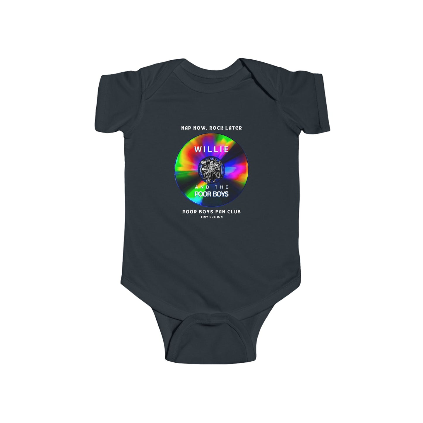 Nap Now, Rock Later – Poor Boys Fan Club Infant Onesie Bodysuit