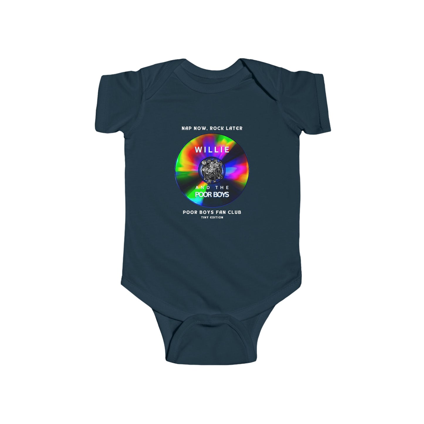 Nap Now, Rock Later – Poor Boys Fan Club Infant Onesie Bodysuit