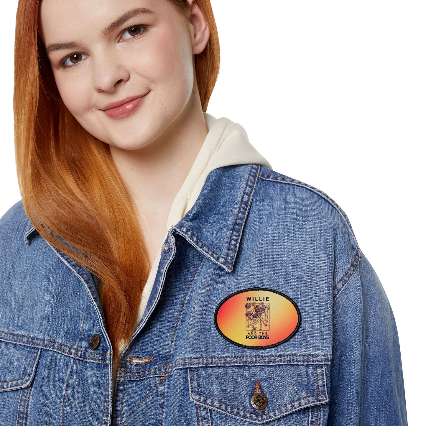 Iron-On Patch – Vintage-Style Willie & The Poor Boys Logo