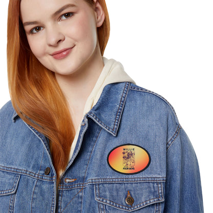 Iron-On Patch – Vintage-Style Willie & The Poor Boys Logo