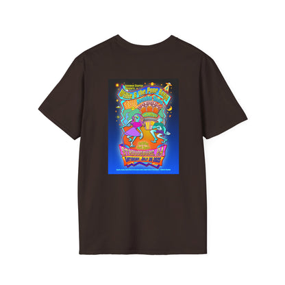 Solid Colors – 2025 Reunion Tee with Hand-Drawn Back Design and Pocket-Size Poor Boys Logo Softstyle T-Shirt (Various Colors Available)