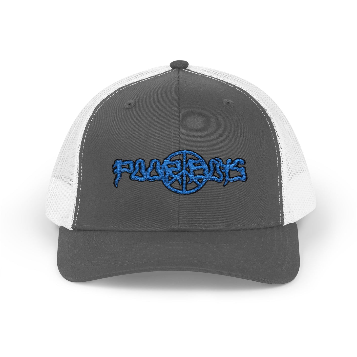 Poor Boys Logo Snapback Trucker Cap / Mesh Back