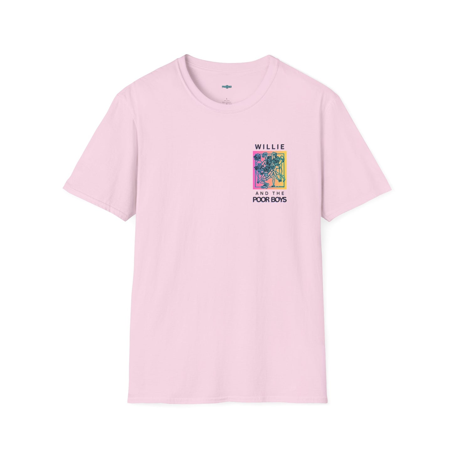 Solid Colors – 2025 Reunion Tee with Hand-Drawn Back Design and Pocket-Size Front Logo Softstyle T-Shirt (Various Colors Available)