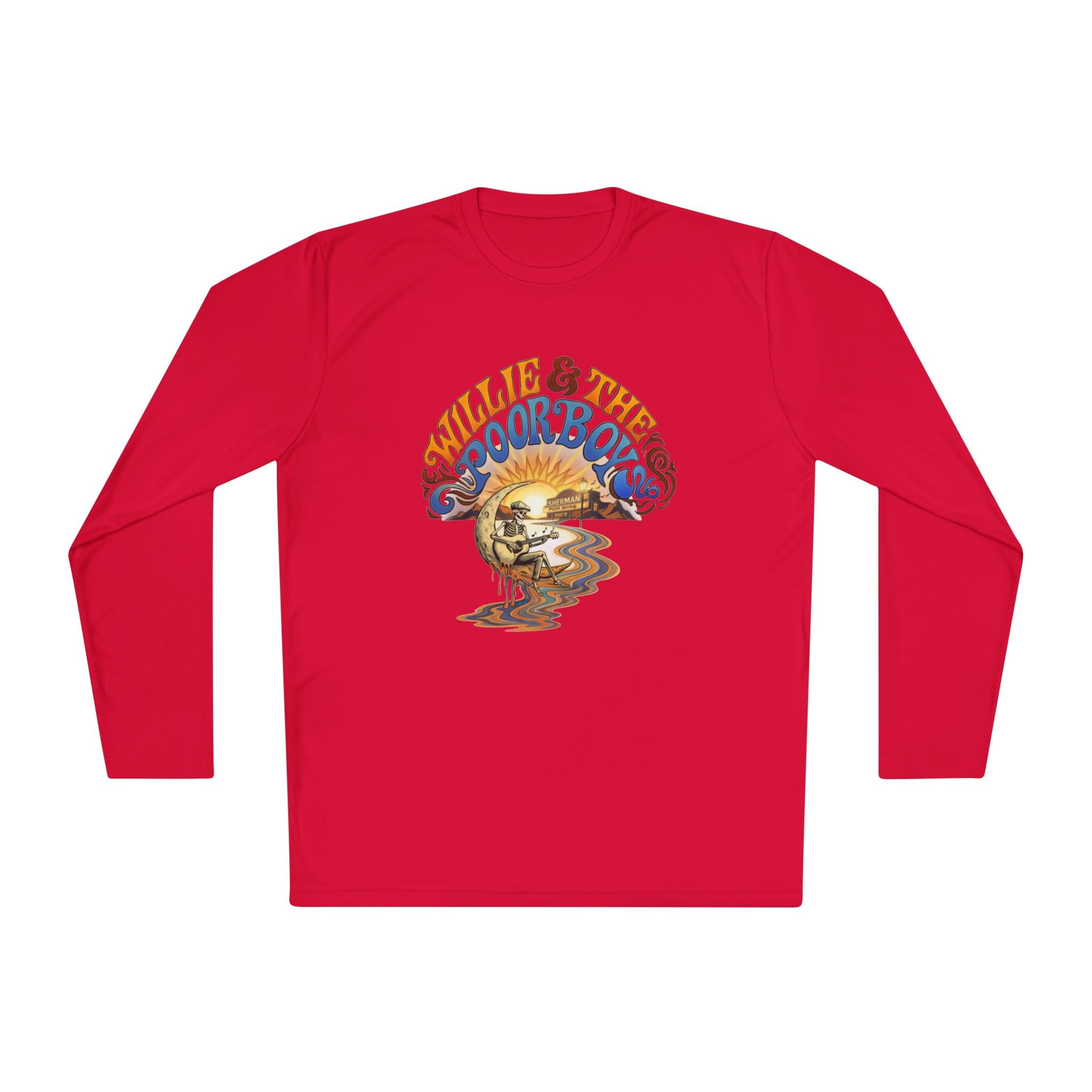Lightweight Long Sleeve Tee - Willie & The Poor Boys Winding Road Artwork