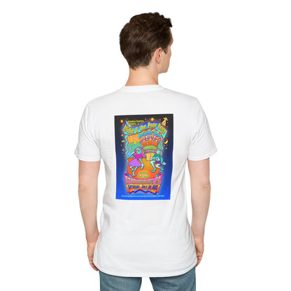 Solid Colors – 2025 Reunion Tee with Hand-Drawn Back Design and Pocket-Size Poor Boys Logo Softstyle T-Shirt (Various Colors Available)