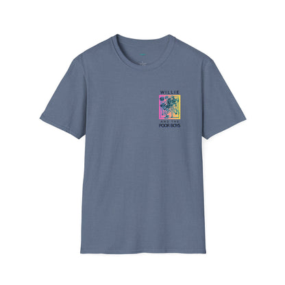 Solid Colors – 2025 Reunion Tee with Hand-Drawn Back Design and Pocket-Size Front Logo Softstyle T-Shirt (Various Colors Available)