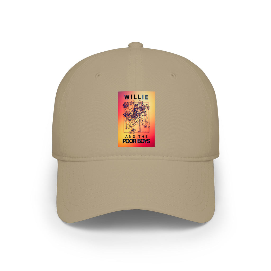 Willie & The Poor Boys Logo Baseball Cap — Vintage Tour Music Hat