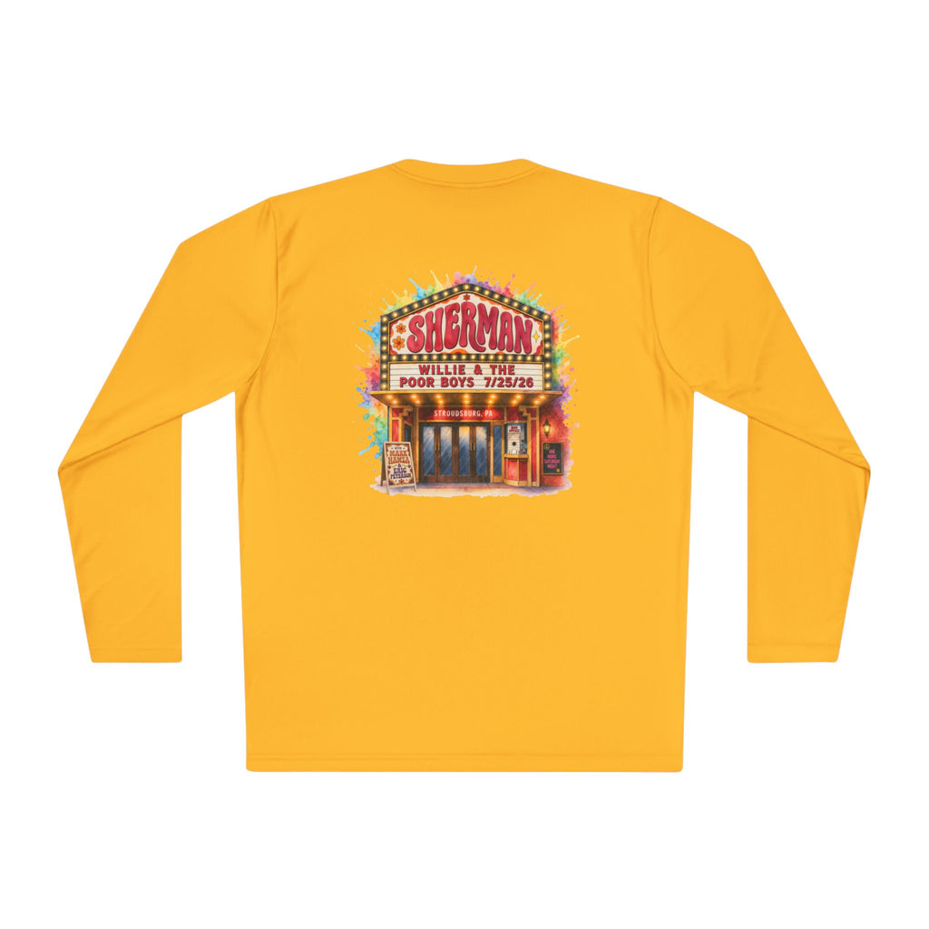 Lightweight Willie & The Poor Boys Sherman Reunion Artwork Long Sleeve Tee