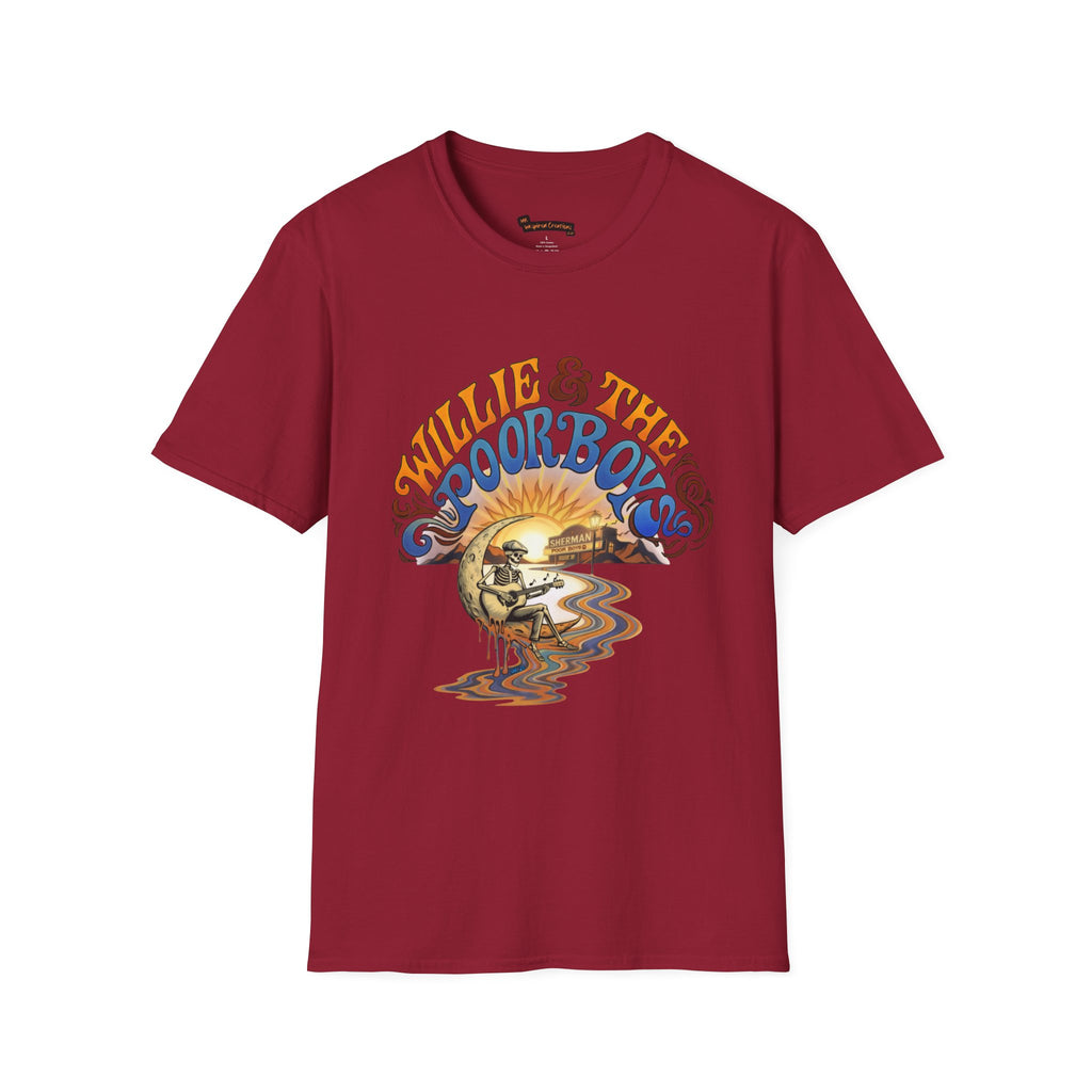 Unisex Willie & The Poor Boys Winding Road Artwork Softstyle T-Shirt