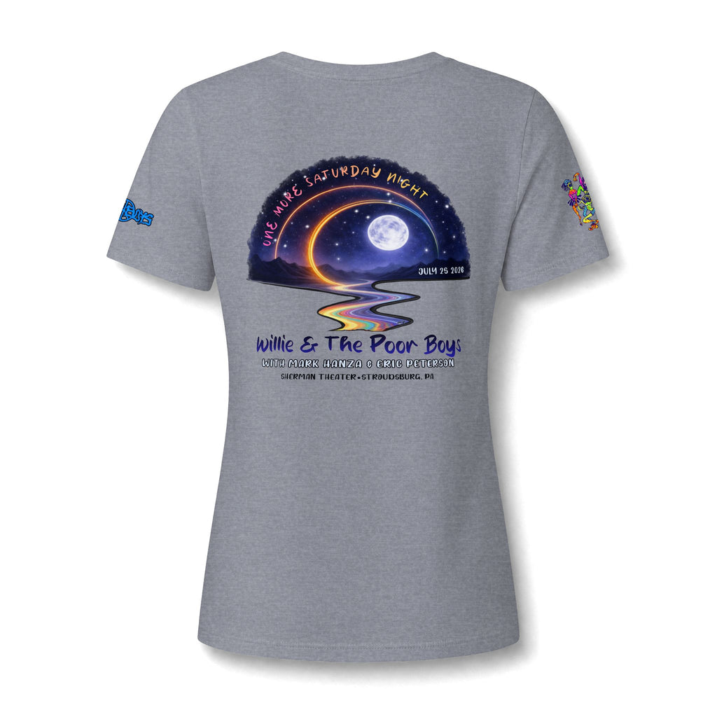 Willie & The Poor Boys Reunion 2026 - Women’s V-Neck Tee