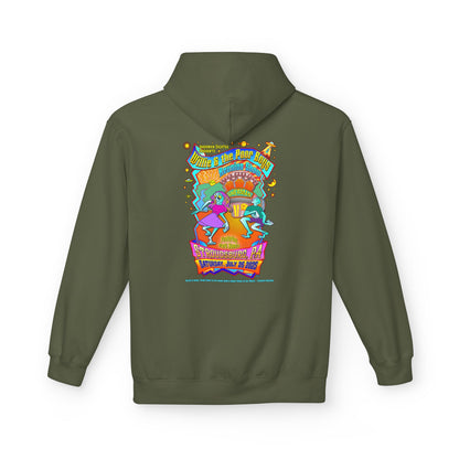 Unisex Reunion Hoodie – 2025 Reunion Poster Design Back with Front Logo (Various Colors Available)