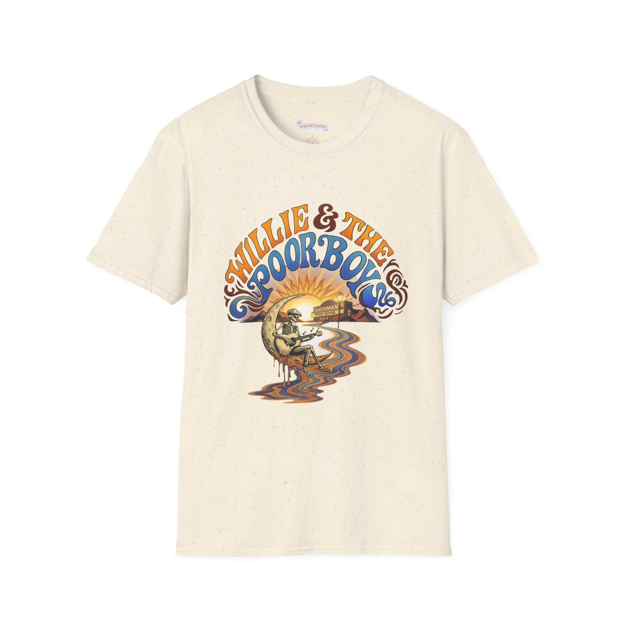 Unisex Willie & The Poor Boys Winding Road Artwork Softstyle T-Shirt