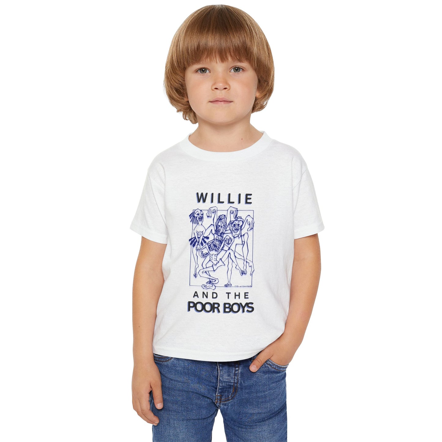 Toddler “Next Generation Fan” T-Shirt with Band Logo Front & “One More Saturday Night” Back