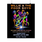 Willie & The Poor Boys 2026 Reunion Poster – Satin Finish, Museum-Grade Quality