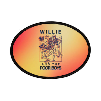 Iron-On Patch – Vintage-Style Willie & The Poor Boys Logo
