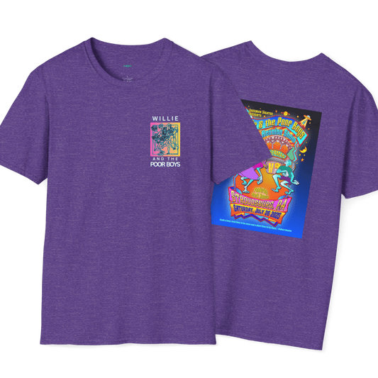 Solid Colors – 2025 Reunion Tee with Hand-Drawn Back Design and Pocket-Size Front Logo Softstyle T-Shirt (Various Colors Available)