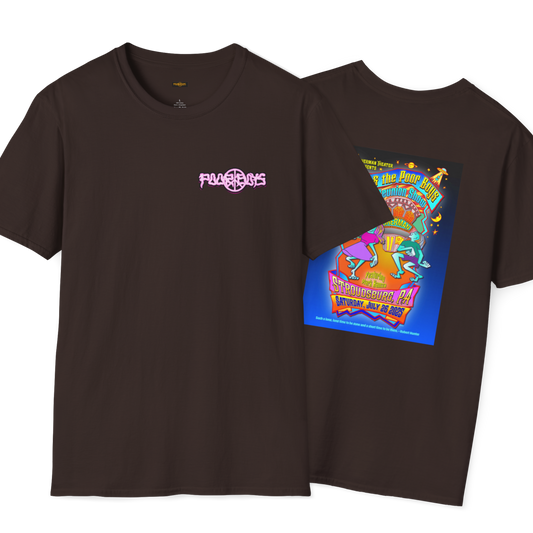 Solid Colors – 2025 Reunion Tee with Hand-Drawn Back Design and Pocket-Size Poor Boys Logo Softstyle T-Shirt (Various Colors Available)