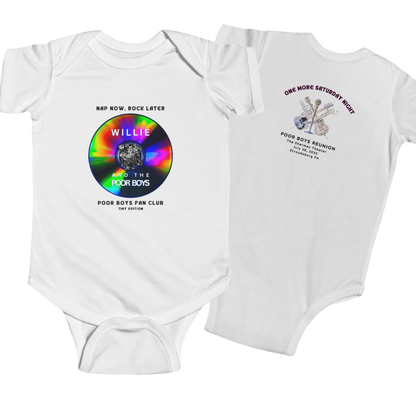Nap Now, Rock Later – Poor Boys Fan Club Infant Onesie Bodysuit