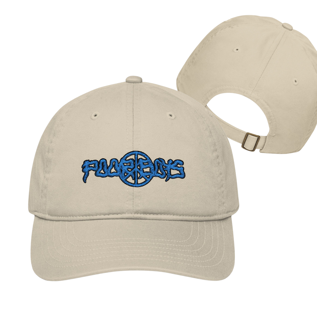 Embroidered Organic Baseball Cap - Poor Boys Logo
