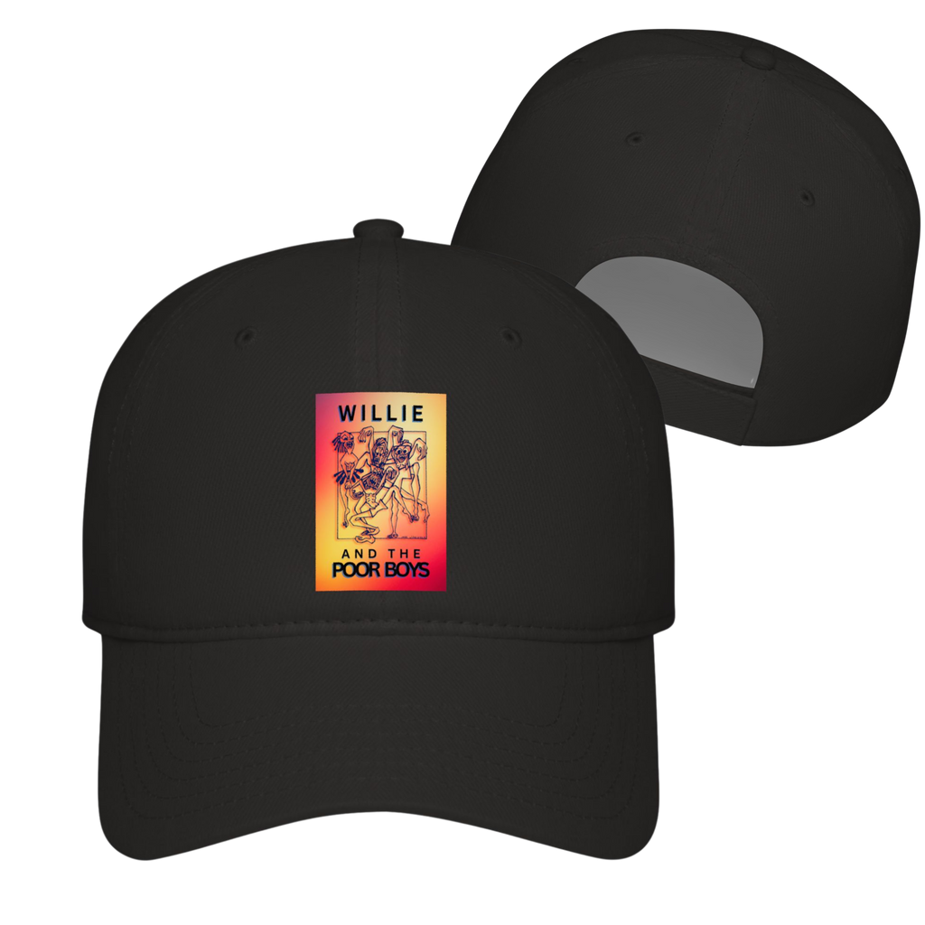 Willie & The Poor Boys Logo Baseball Cap — Vintage Tour Music Hat