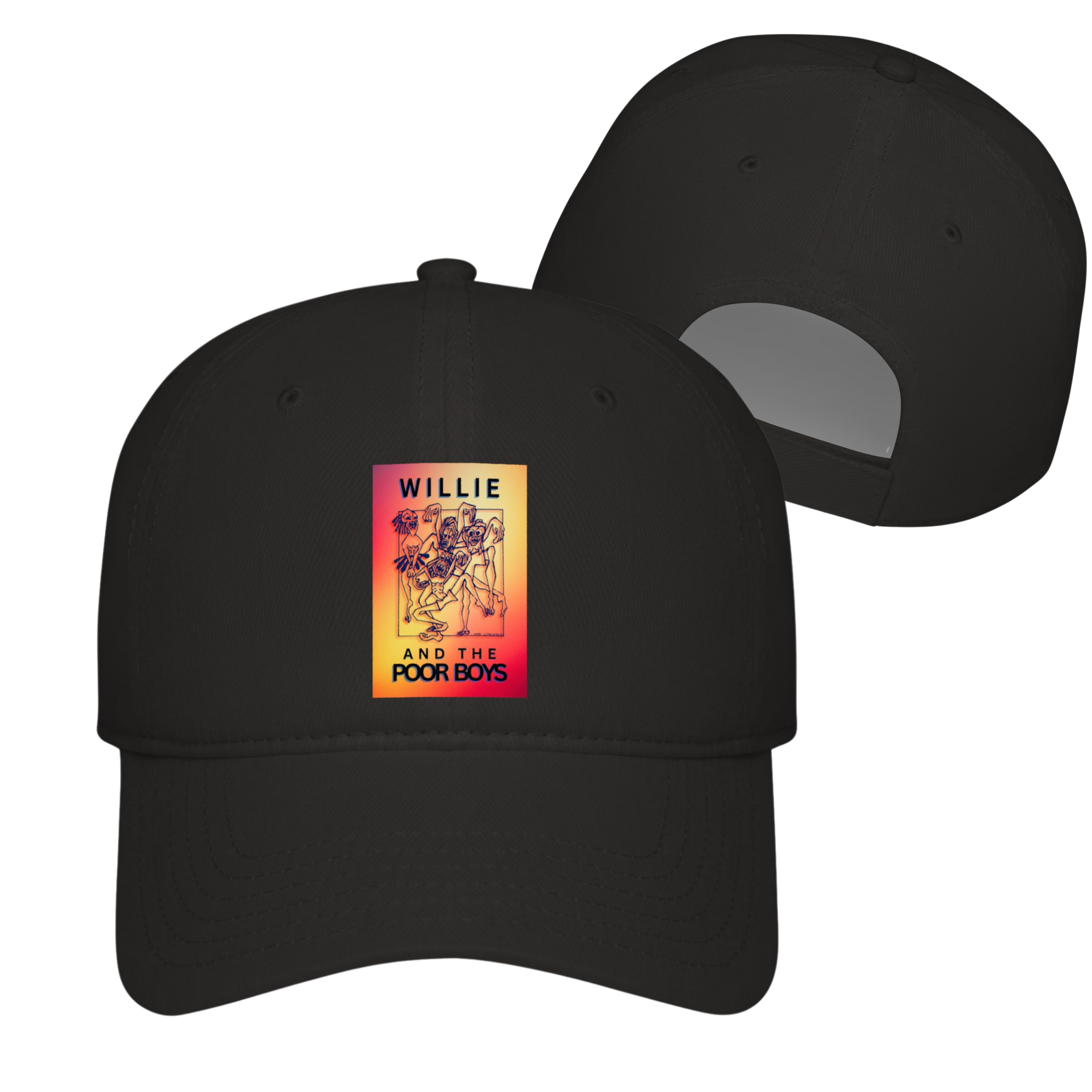 Willie & The Poor Boys Logo Baseball Cap — Vintage Tour Music Hat