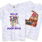 Unisex Willie & The Poor Boys Sherman Reunion Tie Dye Softstyle Cotton Tee