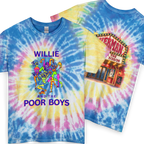 Unisex Willie & The Poor Boys Sherman Reunion Tie Dye Softstyle Cotton Tee