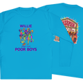 Lightweight Willie & The Poor Boys Sherman Reunion Artwork Long Sleeve Tee