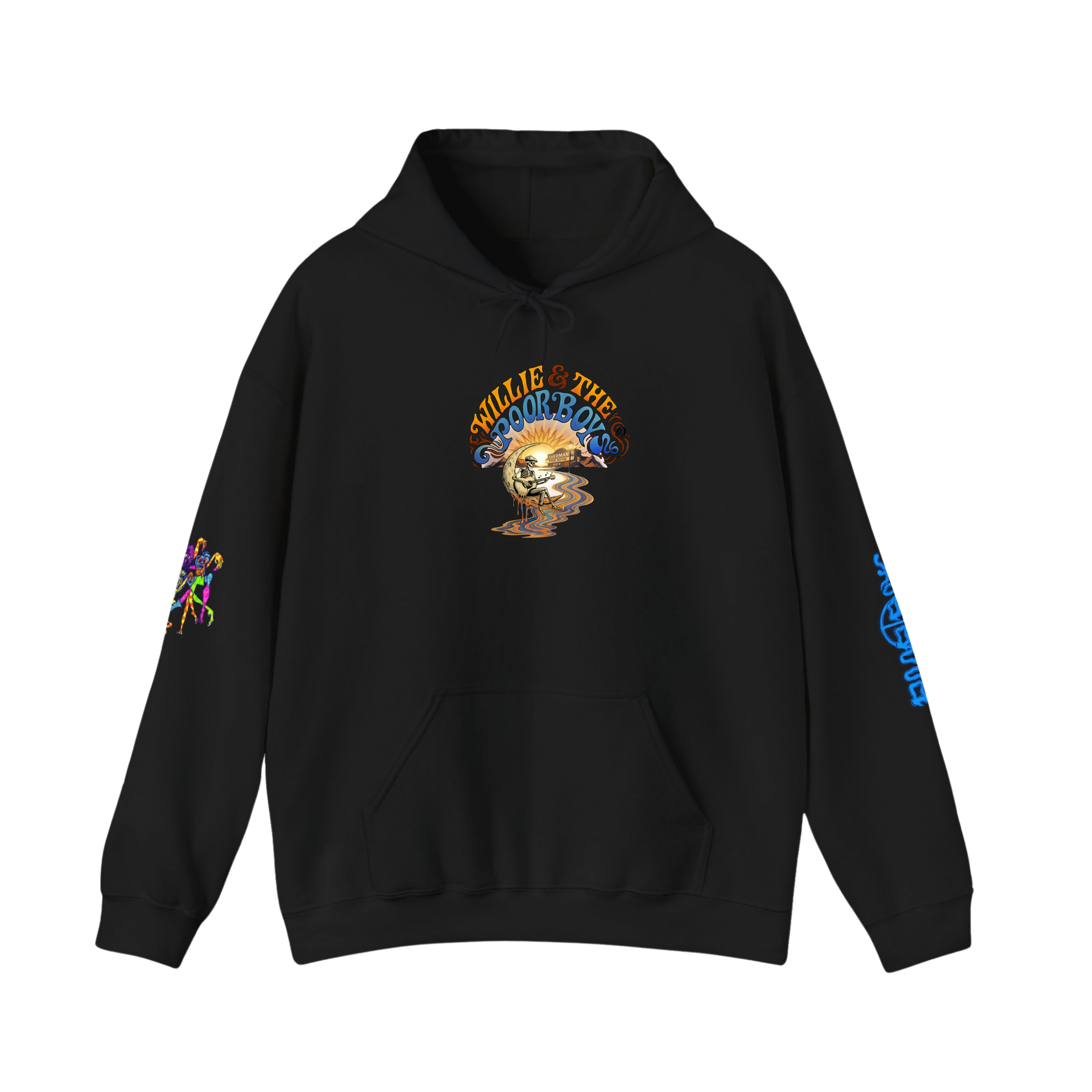 Unisex Willie & The Poor Boys Winding Road Artwork Hoodie Sweatshirt
