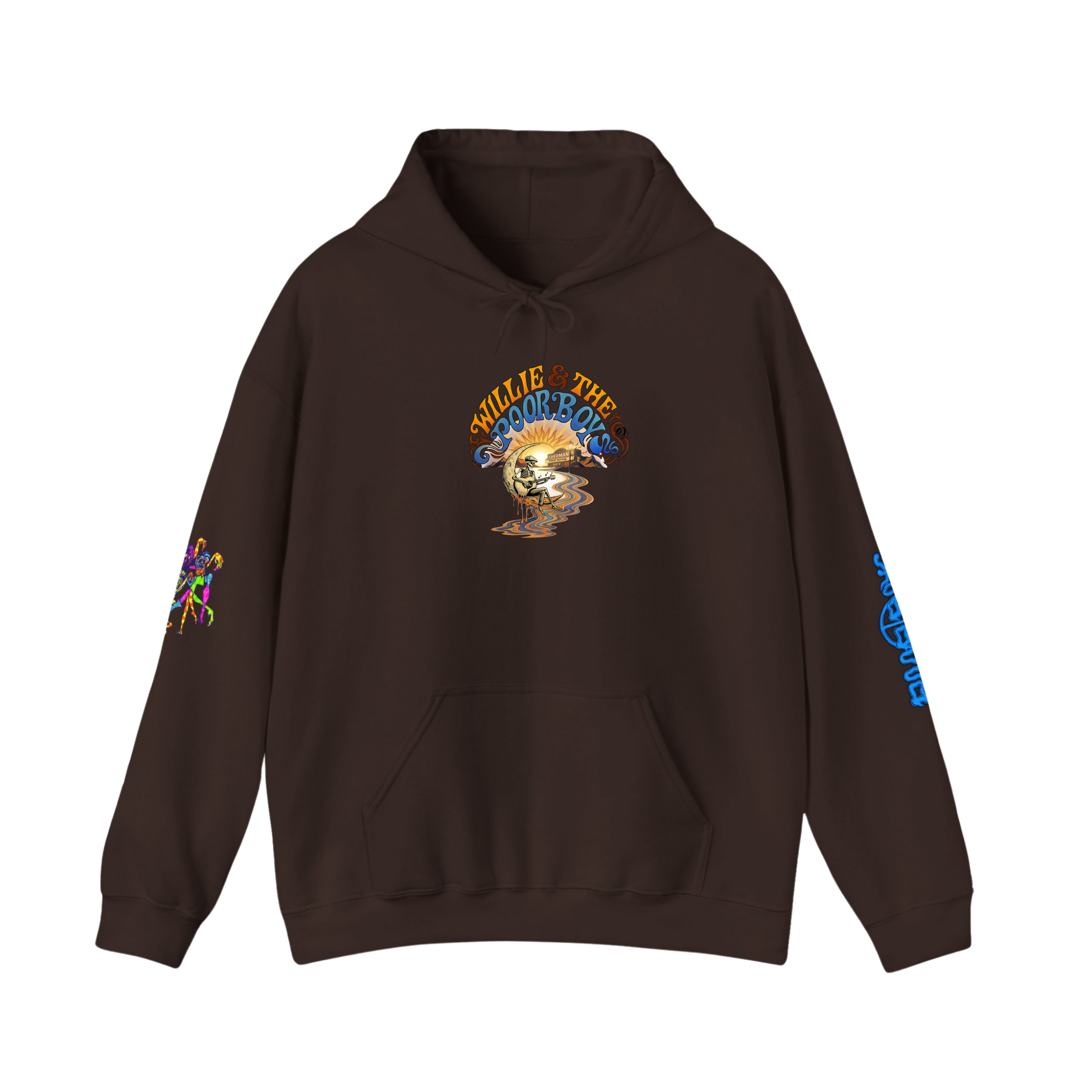 Unisex Willie & The Poor Boys Winding Road Artwork Hoodie Sweatshirt
