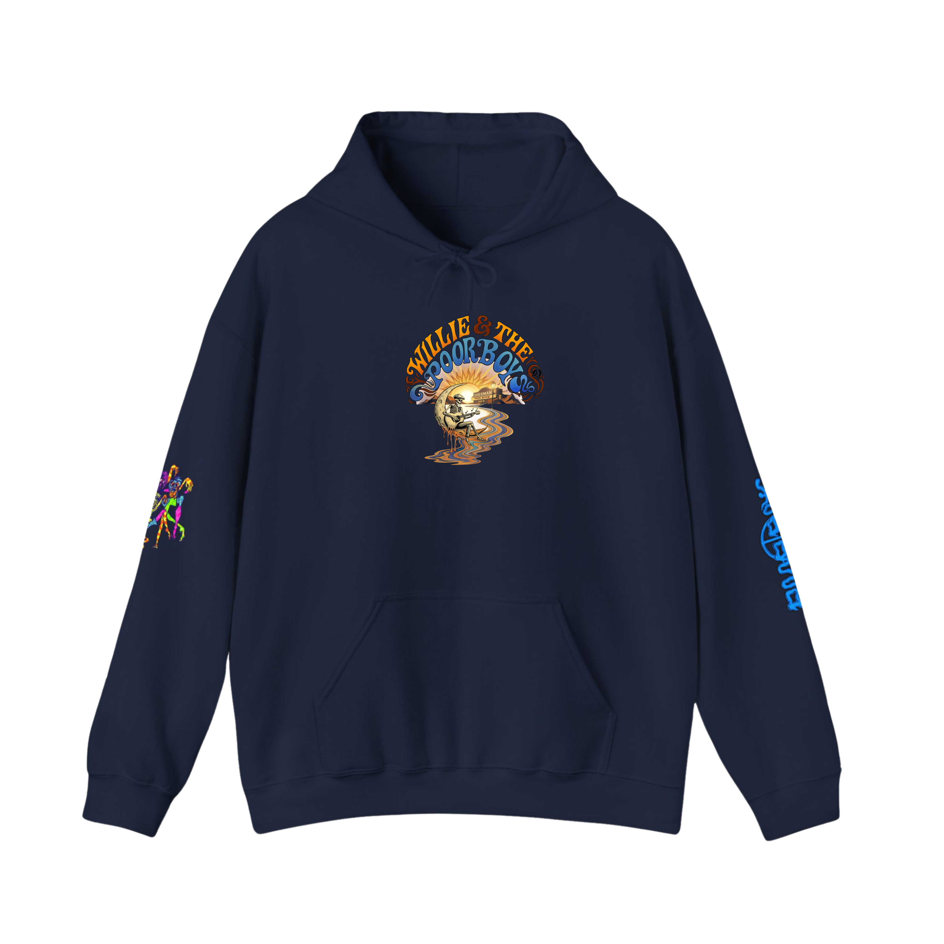 Unisex Willie & The Poor Boys Winding Road Artwork Hoodie Sweatshirt