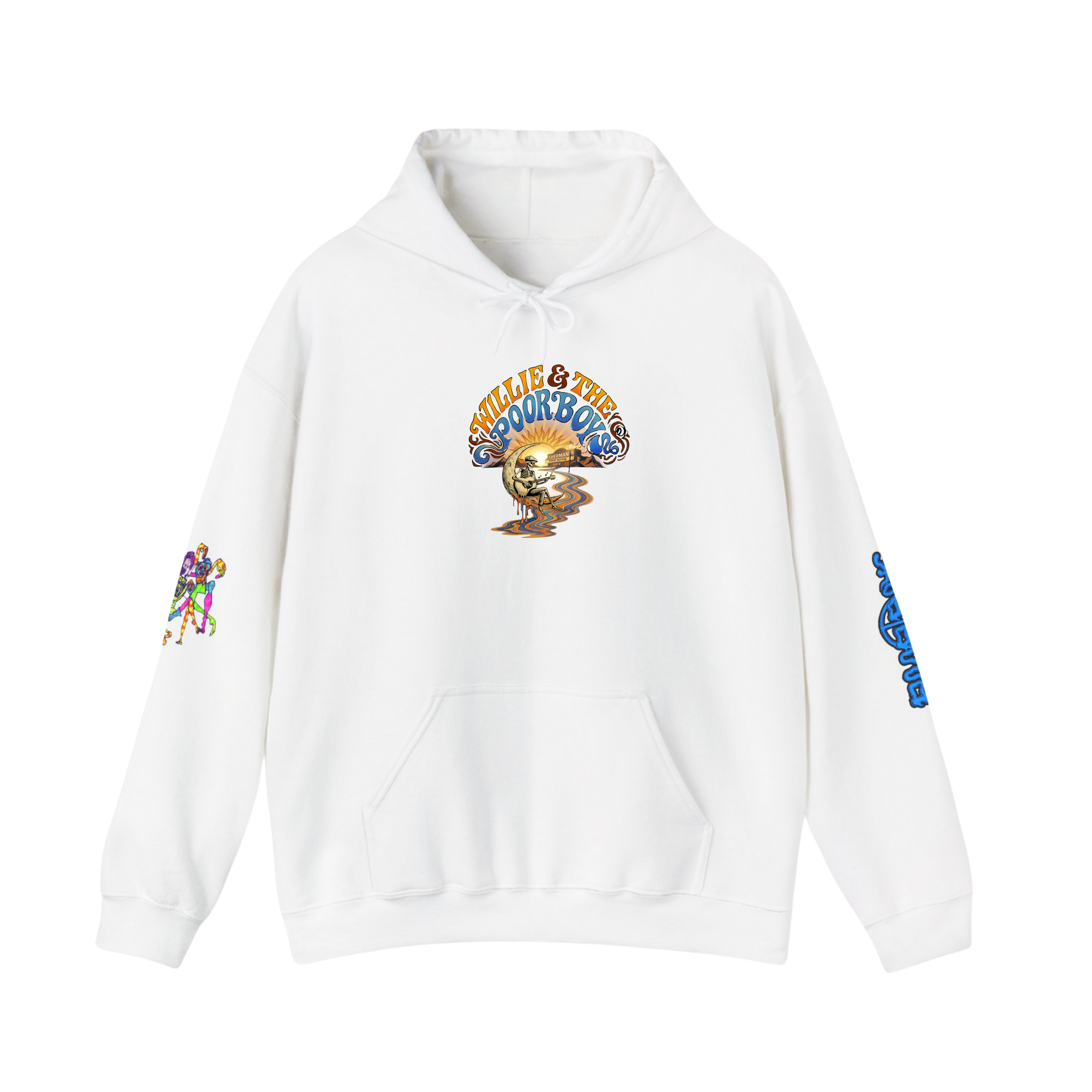 Unisex Willie & The Poor Boys Winding Road Artwork Hoodie Sweatshirt