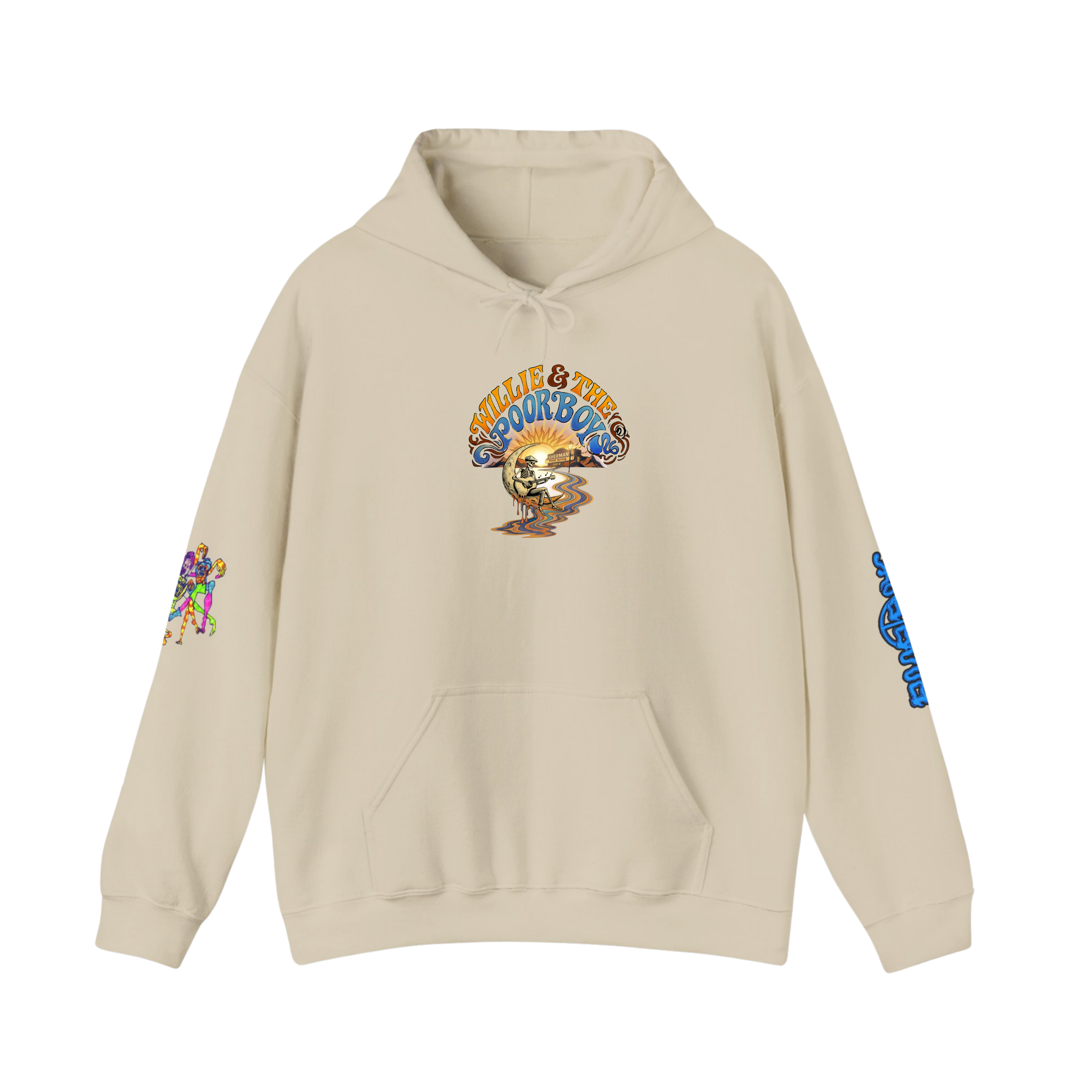 Unisex Willie & The Poor Boys Winding Road Artwork Hoodie Sweatshirt