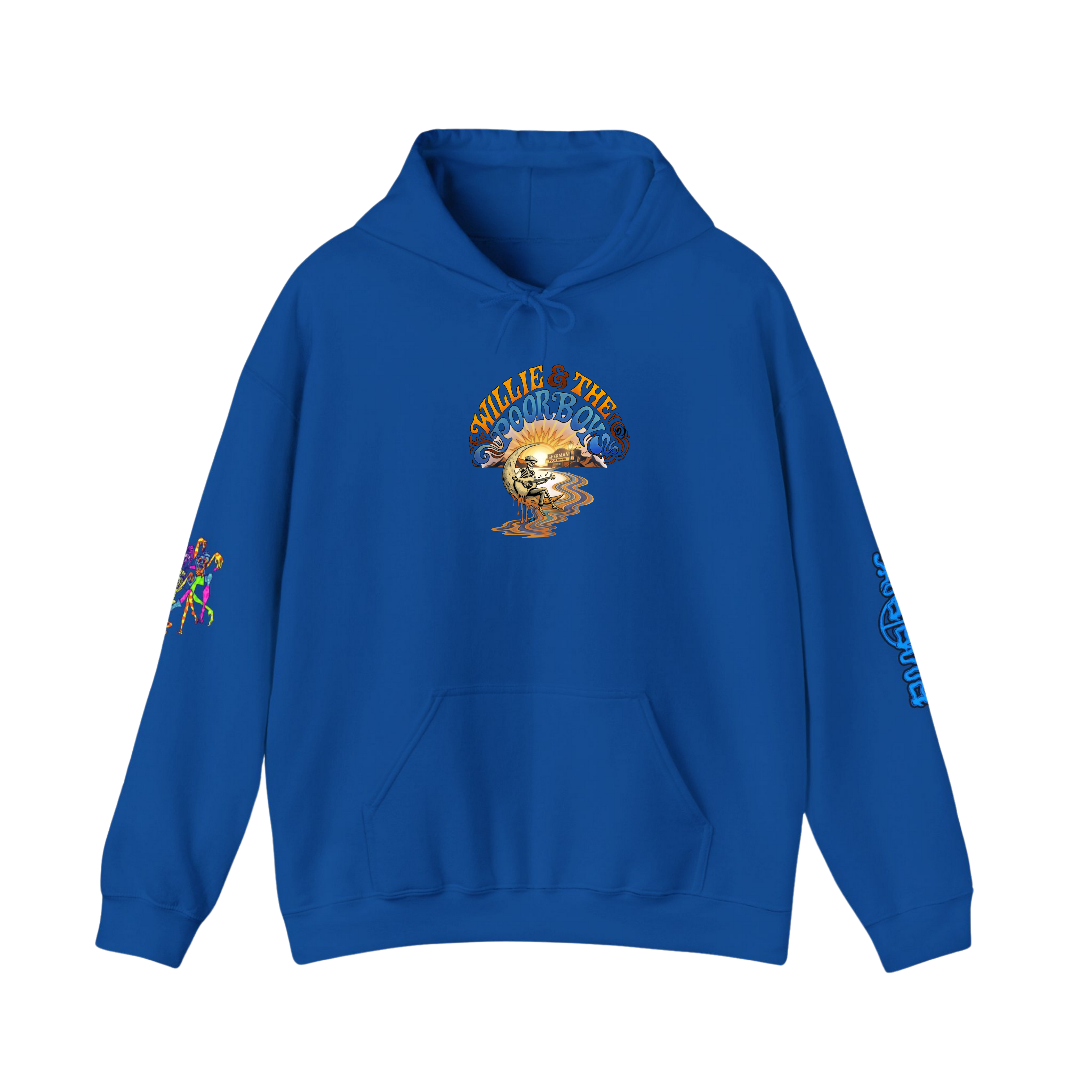 Unisex Willie & The Poor Boys Winding Road Artwork Hoodie Sweatshirt