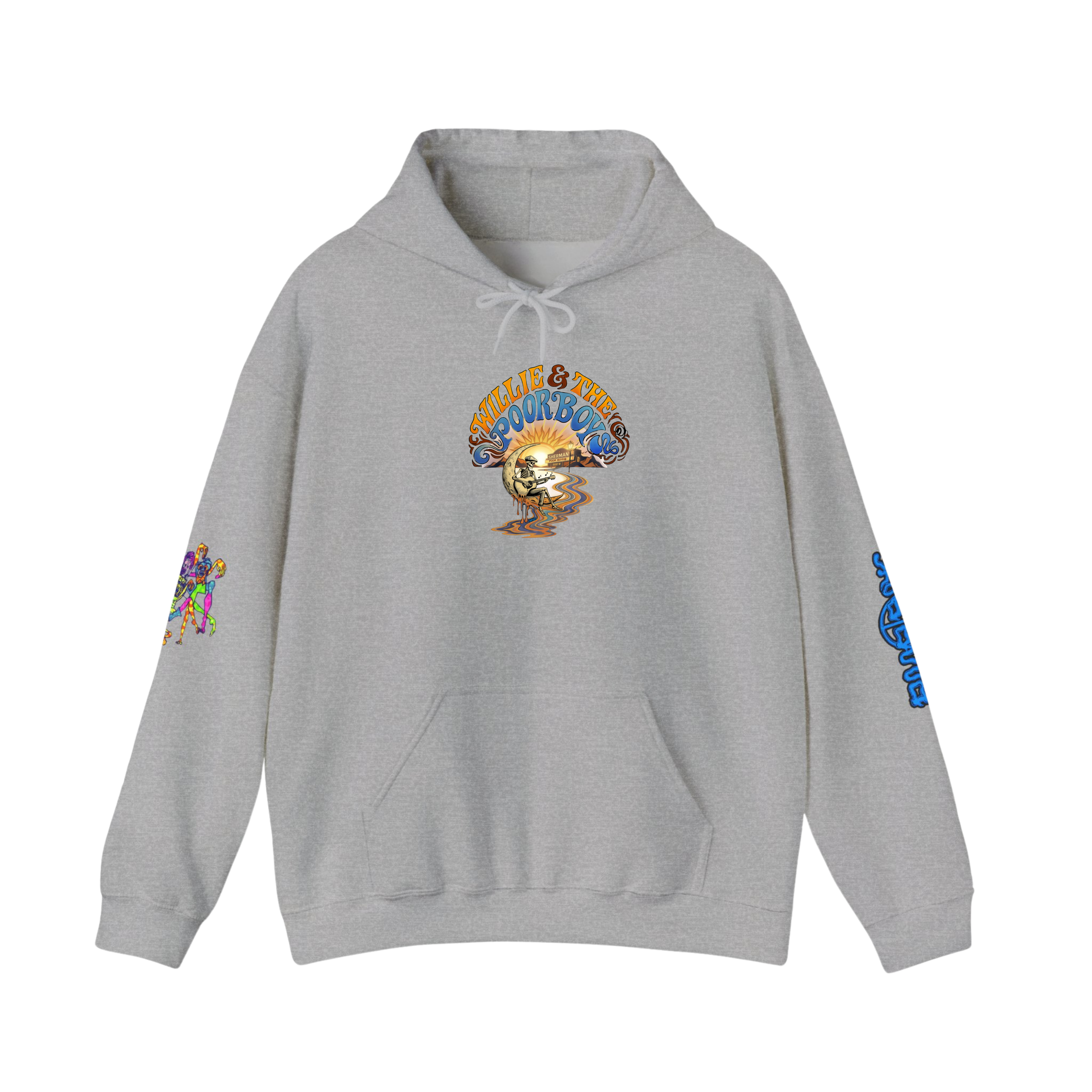 Unisex Willie & The Poor Boys Winding Road Artwork Hoodie Sweatshirt