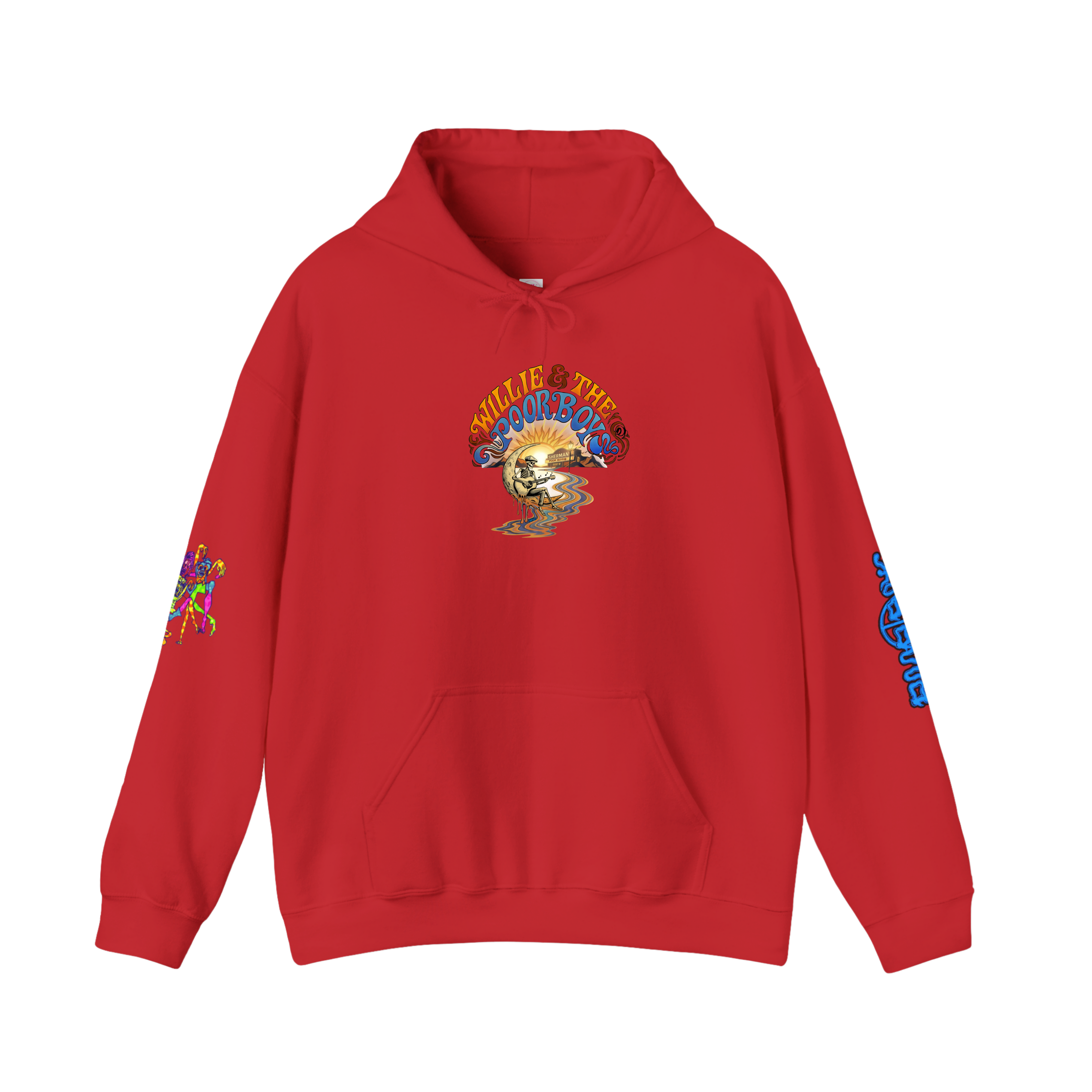 Unisex Willie & The Poor Boys Winding Road Artwork Hoodie Sweatshirt